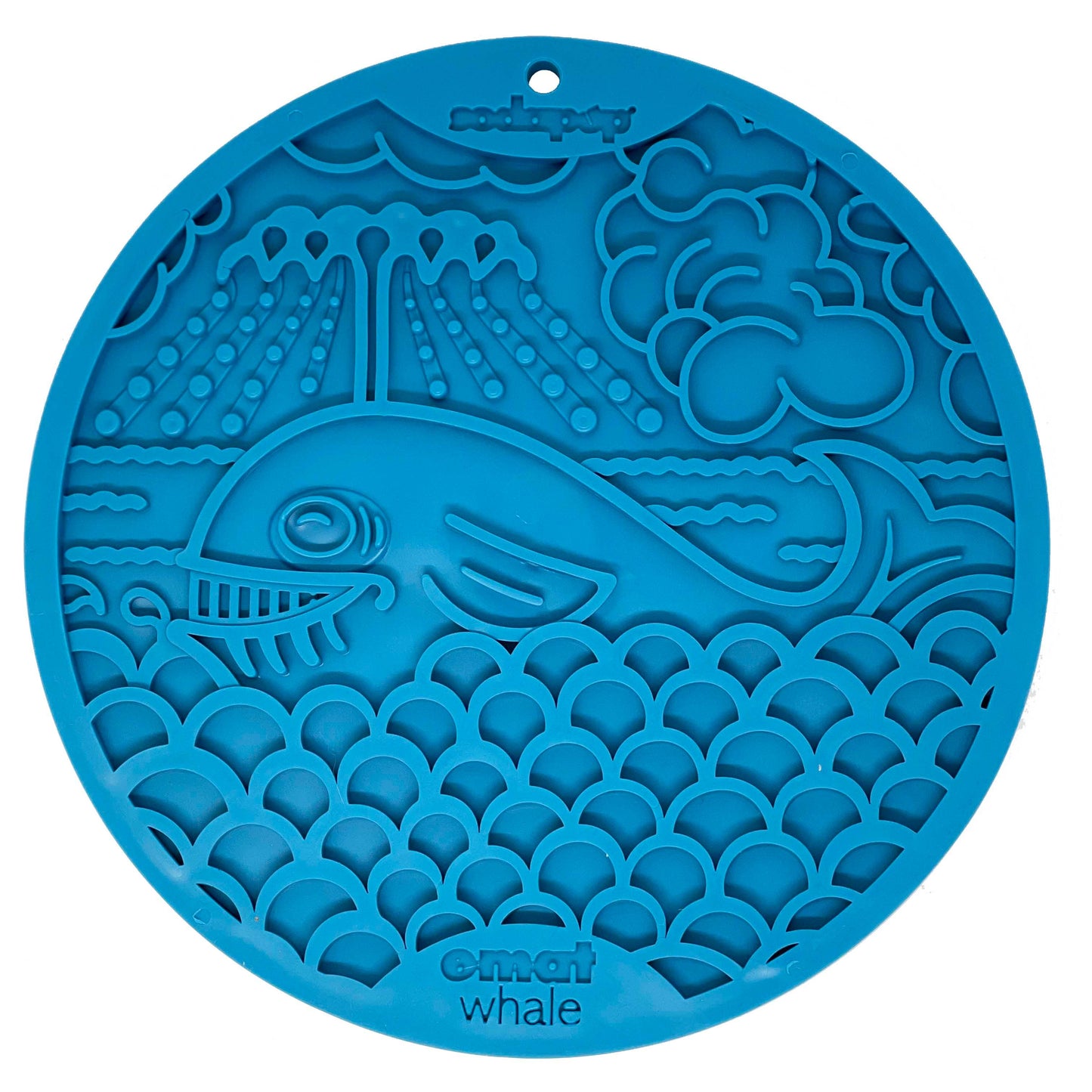 Whale Design eMat Enrichment Lick Mat With Suction Cups