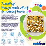 Honeycomb Design Emat Enrichment Licking Mat