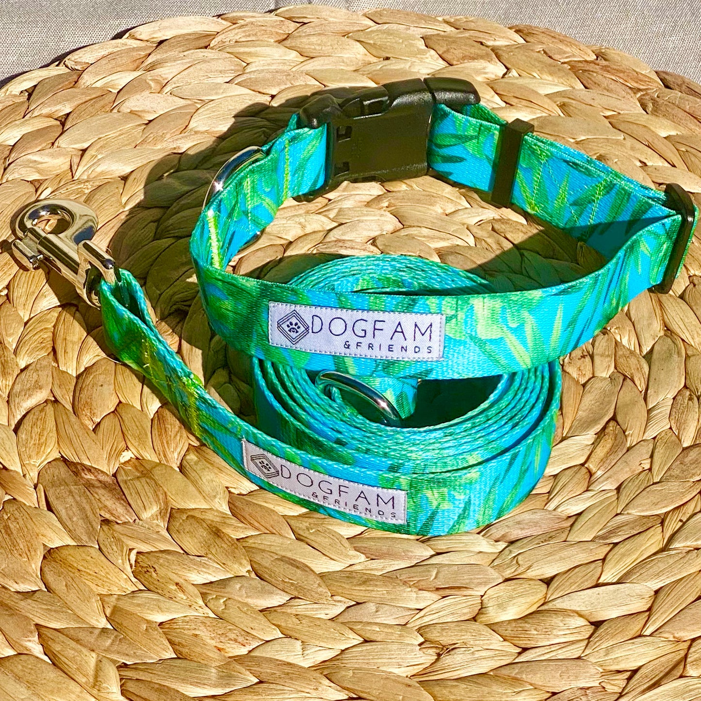 Don't Stop Be Leafin Dog Collar