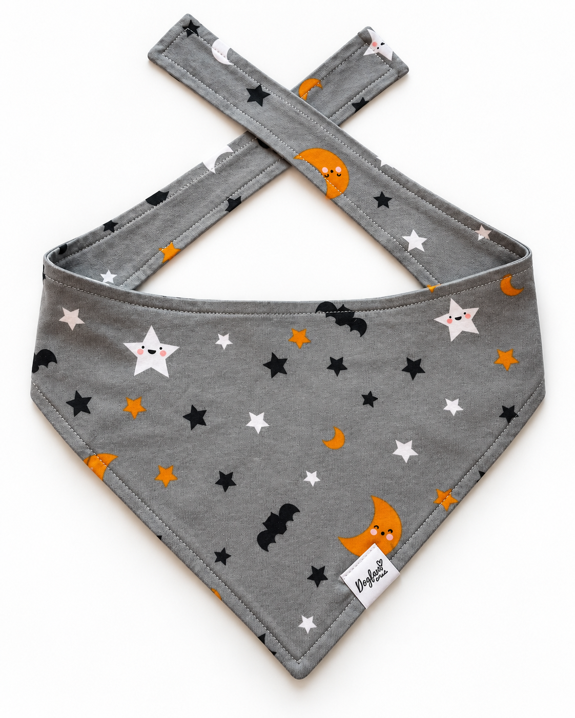 Spooky Skies Dog Bandana | Halloween Dog Bandana