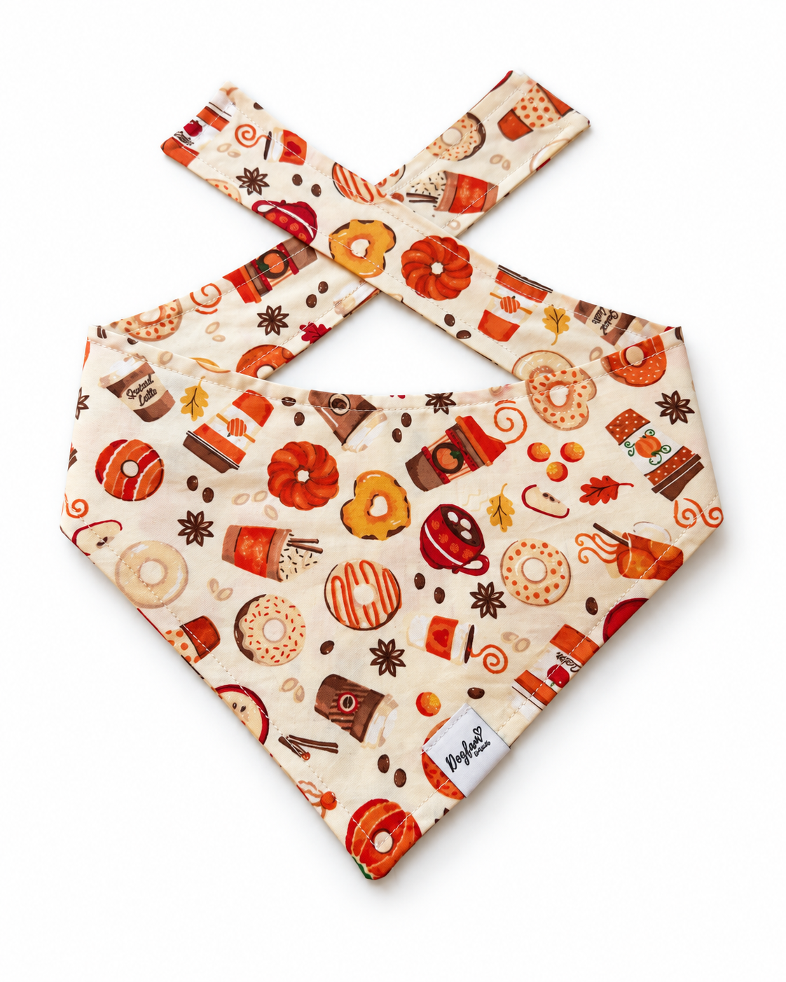 Pumpkin Spice Pup Dog Bandana | Fall Dog Bandana