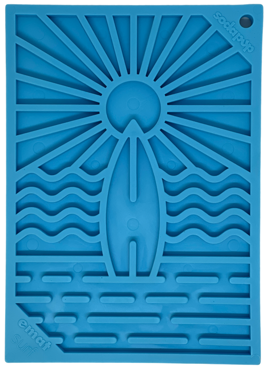 Surf's Up Design eMat Enrichment Lick Mat - small