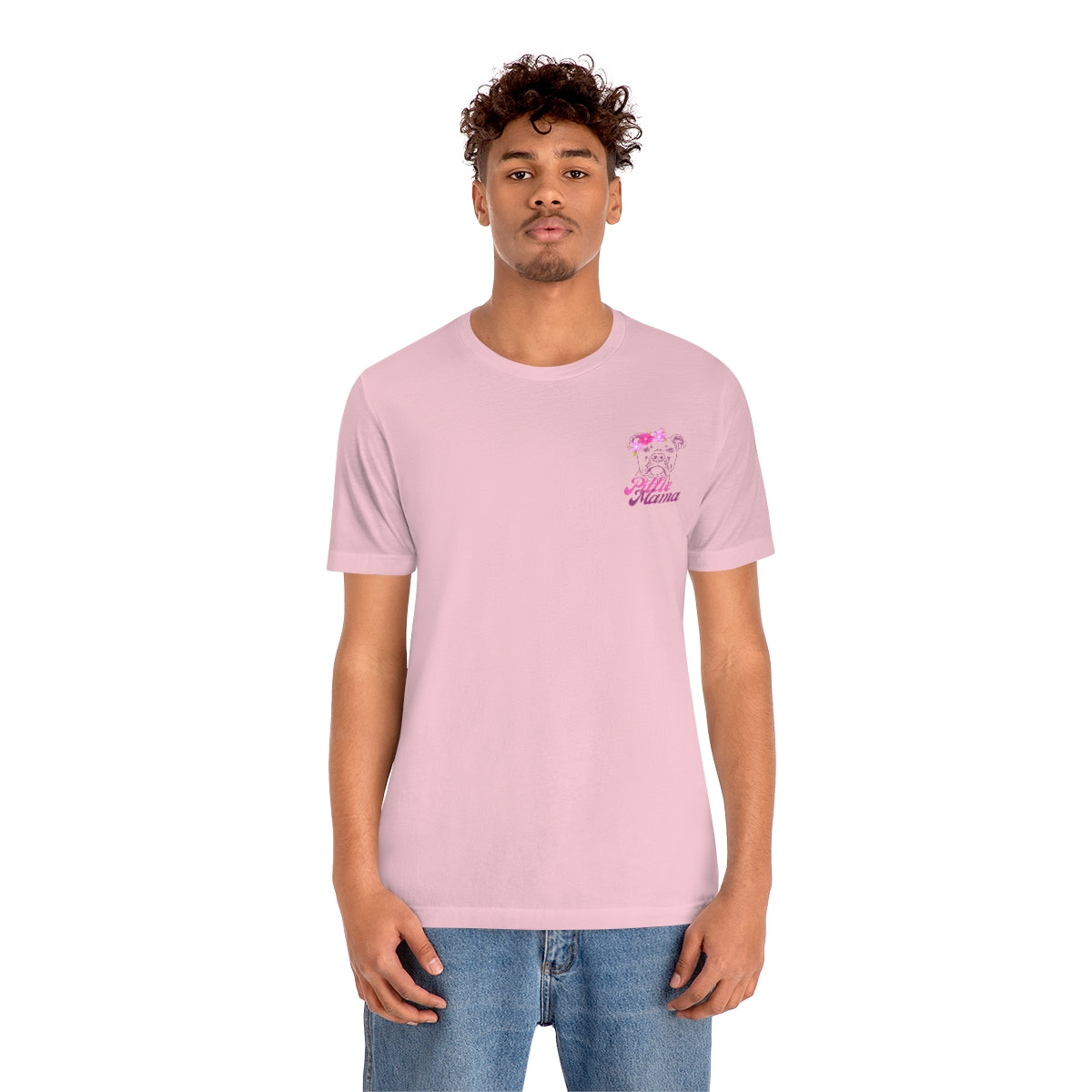 Fireti City Maglietta Donna "Sii Te Stessa..." - T-shirt In Cotone Con Stampa Divertente, Girocollo, Bianca/Nero/Fucsia, Taglie Dalla S Alla XL